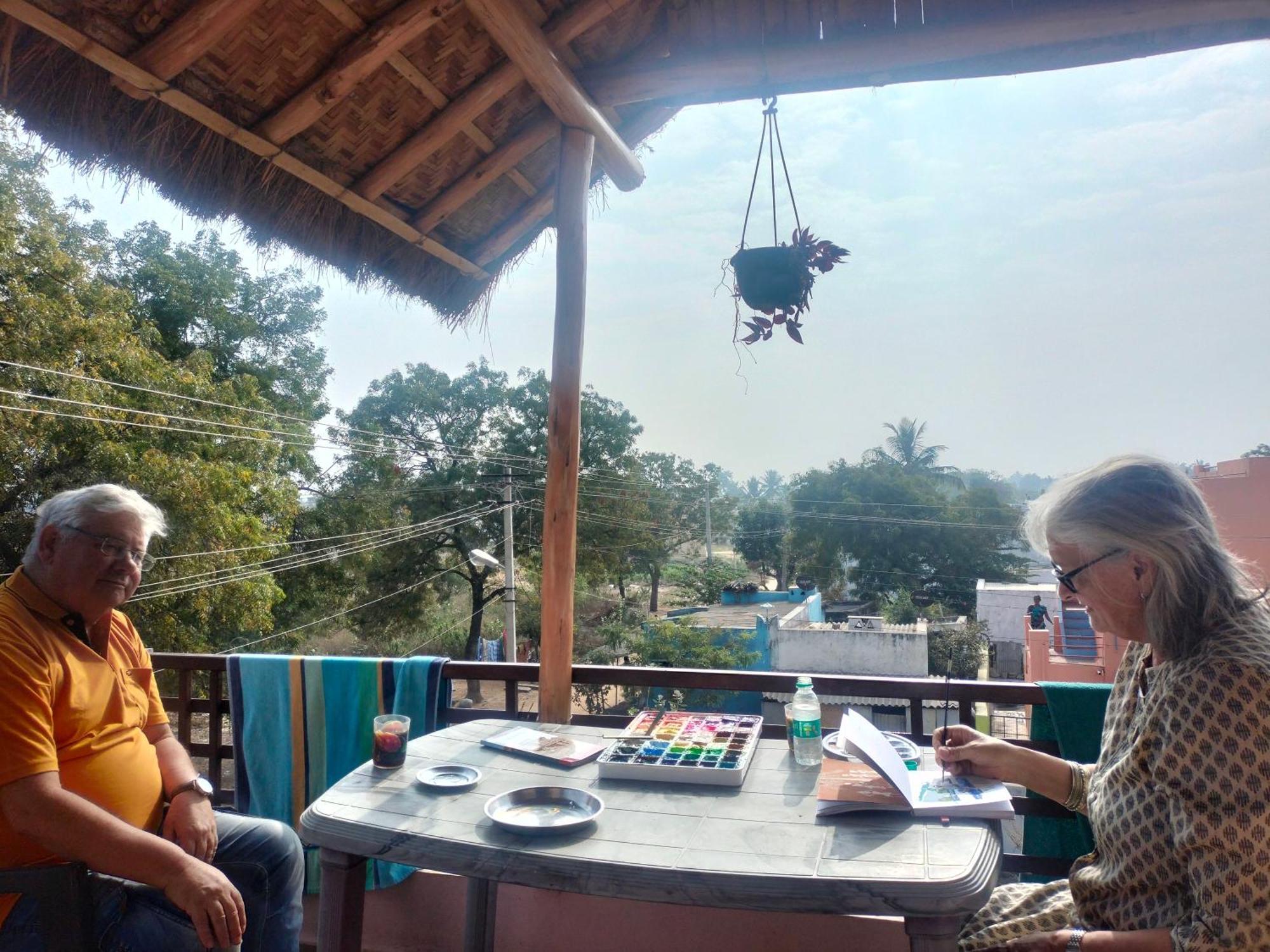 Prajwal Home Stay Hampi Luaran gambar